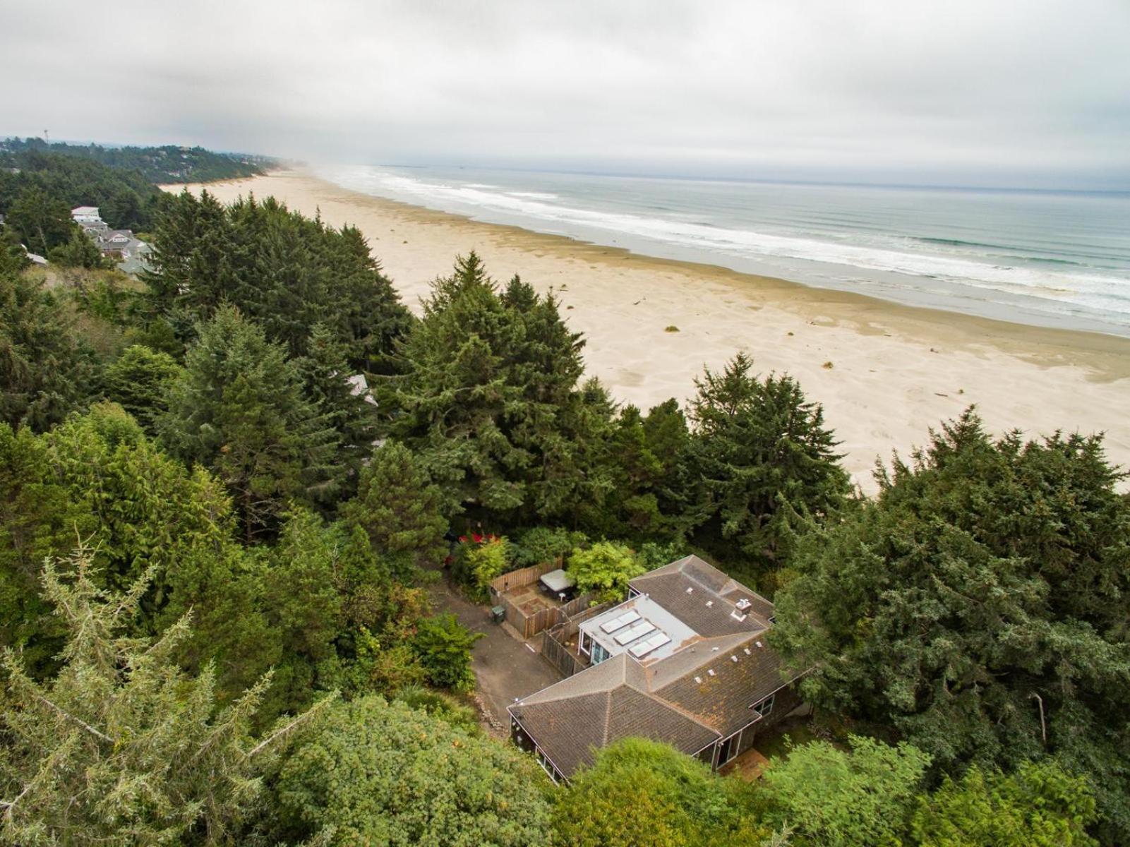 Agate Beach Oceanfront Lodge Tour de Tour de Newport Extérieur photo
